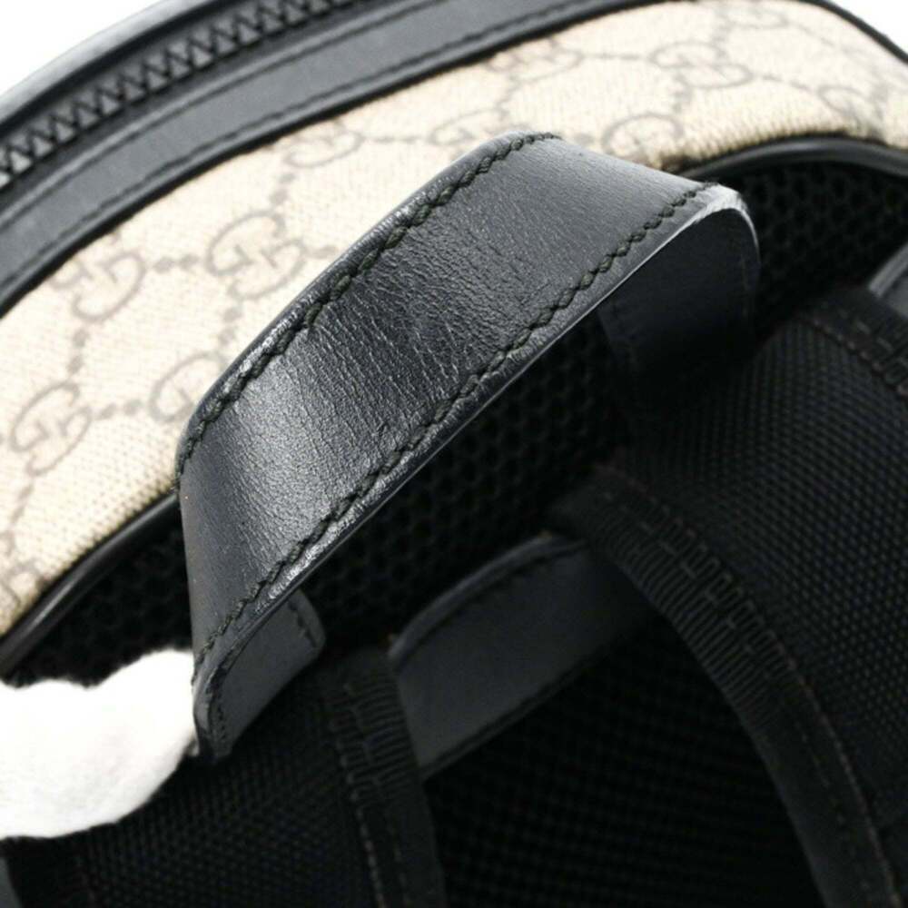 GUCCI Black Leather Backpack - Picture 9 of 16